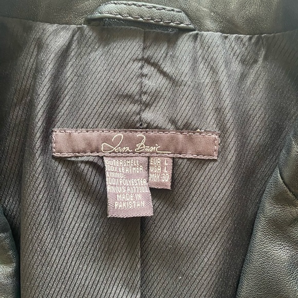 Leather zara jacket - Picture 5 of 7